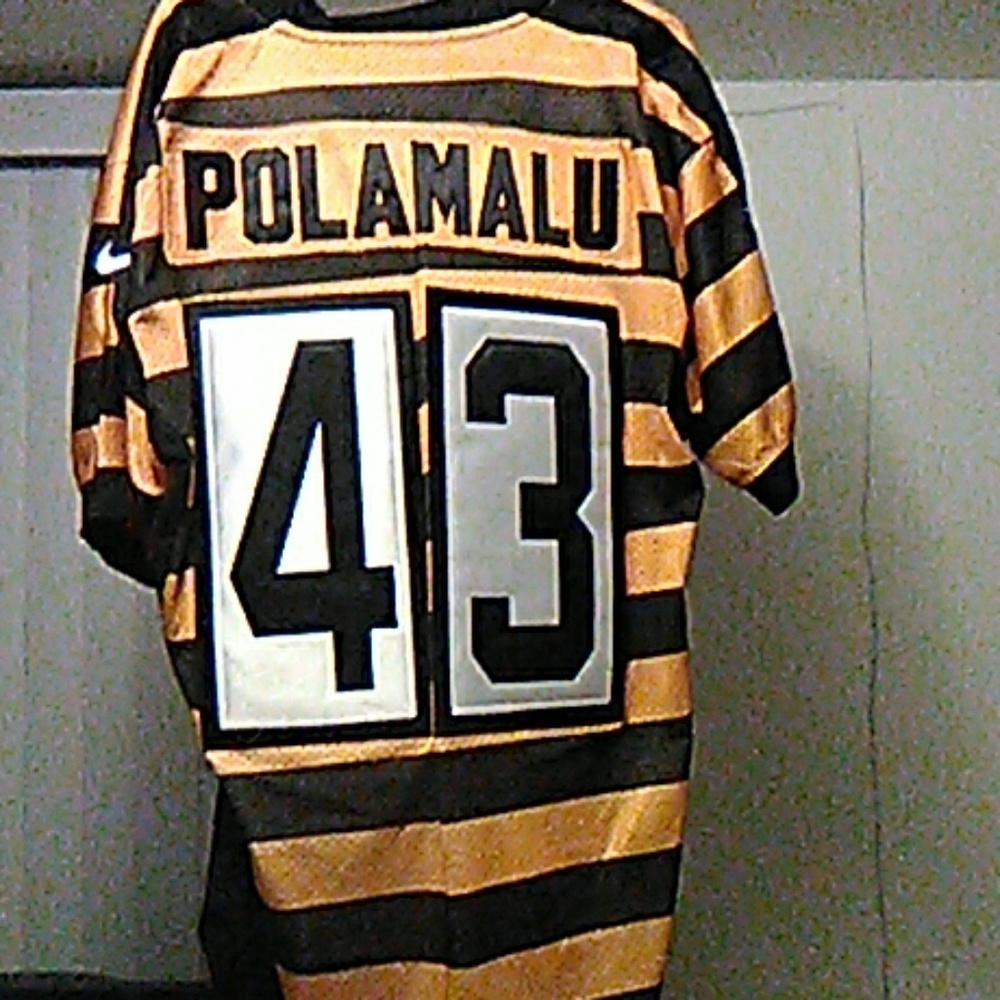 Polamalu Steelers old school 80 season Nike jersey